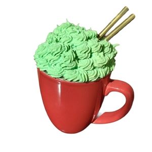 Mug Topper Green with Envy